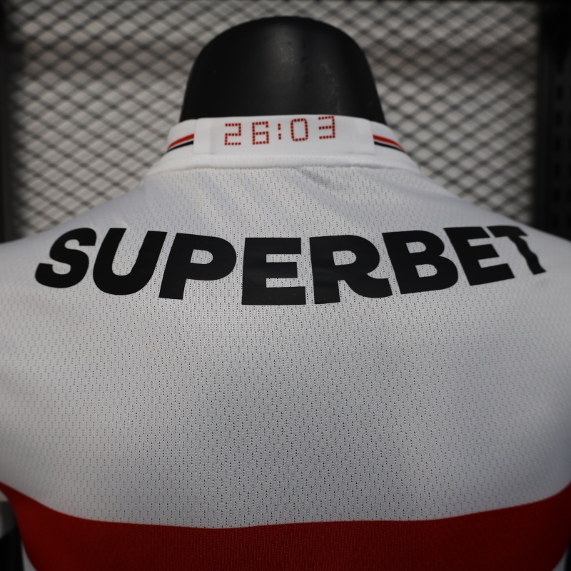 Player 2025-26 Sao Paulo Home Football jersey