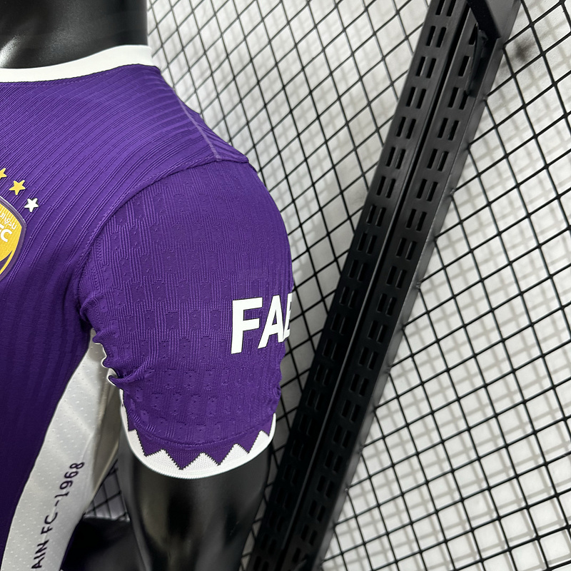 Player 2025-26 Al Ain Home Football jersey Al-Ain