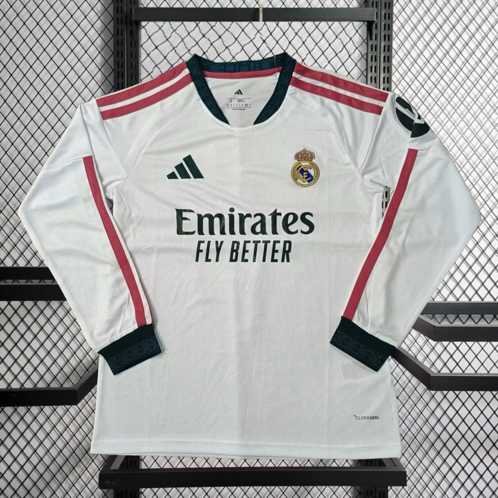 2026-27 Real Madrid Home Long sleeves Football jersey