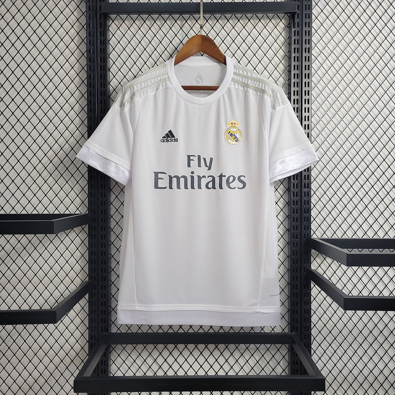 Retro Real Madrid 2015-16 home RONALDO Benzema Bale Sergio Ramos ISCO KROOS Modric  Football jersey retro
