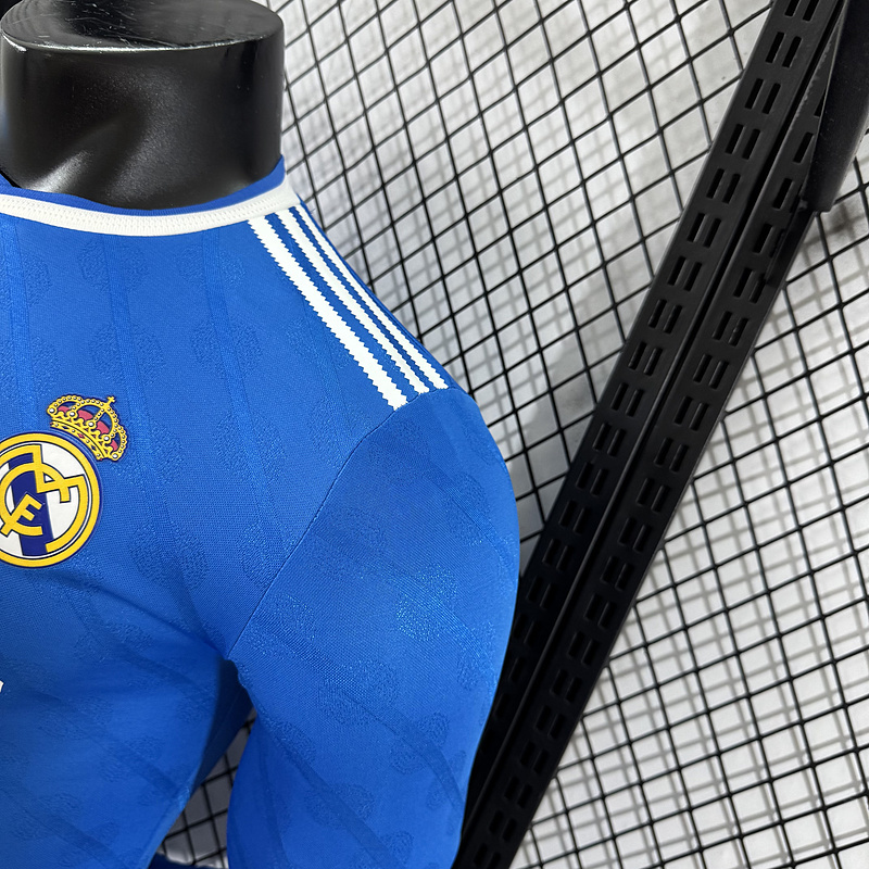 player 2025-26 Real Madrid Third Away Long sleeve football jersey