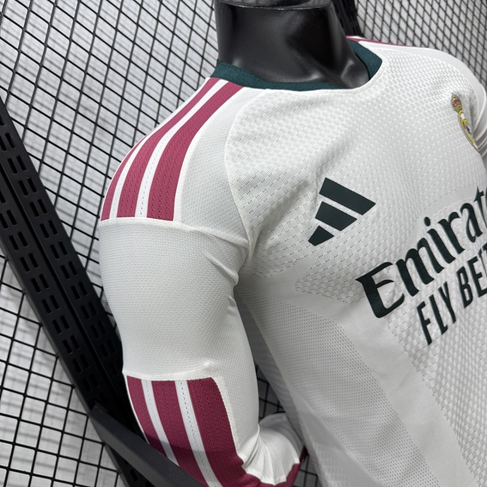player 2026-27 Real Madrid Home Long sleeve football jersey