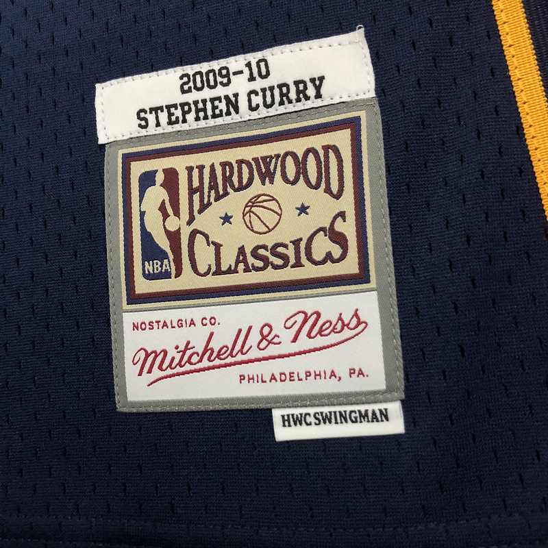 2009-10 NBA Golden State Warriors 30 CURRY  Basketball jersey