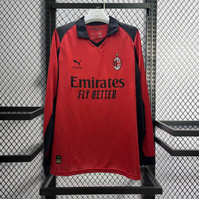 2026-27 AC Milan Fourth Away Long sleeves Football jersey