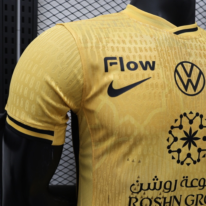 Player 2025-26 Jeddah United Al-Ittihad Third Away Football jersey Al Ittihad
