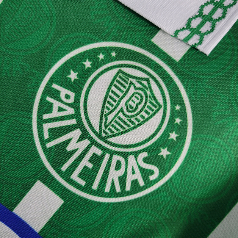 Retro 93-94 Palmeiras home   Football jersey retro