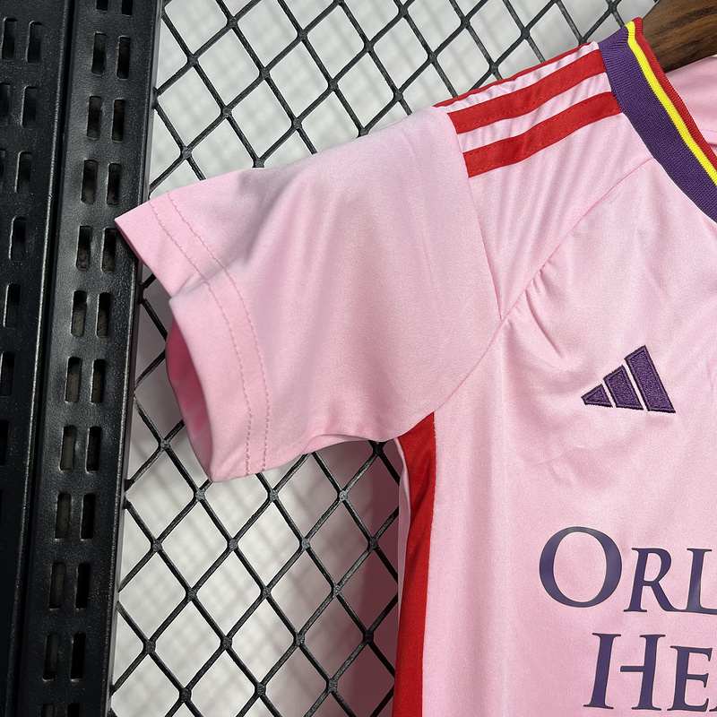 2024-25 Orlando City Away KIDS Soccer Jersey
