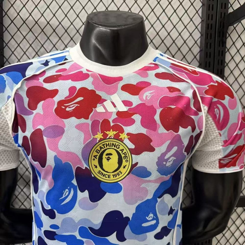 Player 2025-26 A Bathing Ape Special Edition Football jersey