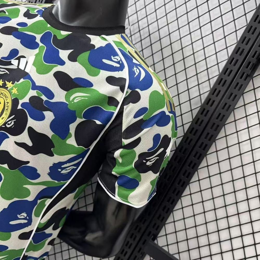 Player 2025-26 A Bathing Ape Special Edition Football jersey