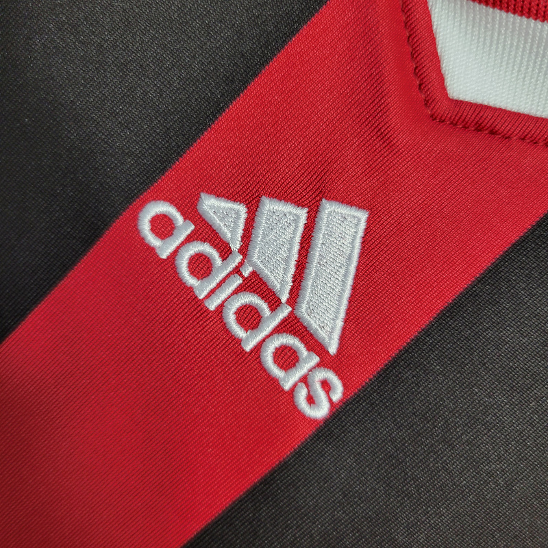 Retro Long Sleeve 2009-10 AC Milan Home ZAMBROTTA KAKA MALDINI RONALDINHO BECKHAM ELSHAARAWY PIRLO Football jersey retro