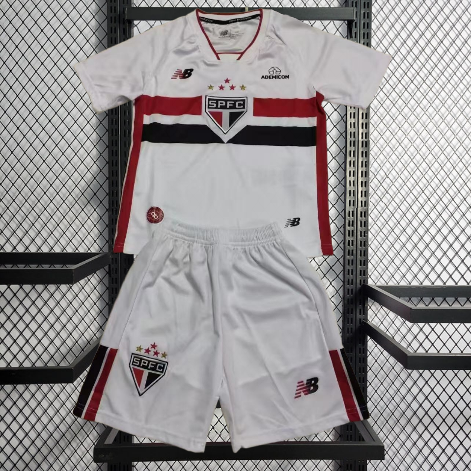 2026-27 Sao Paulo Home KIDS Football Jersey