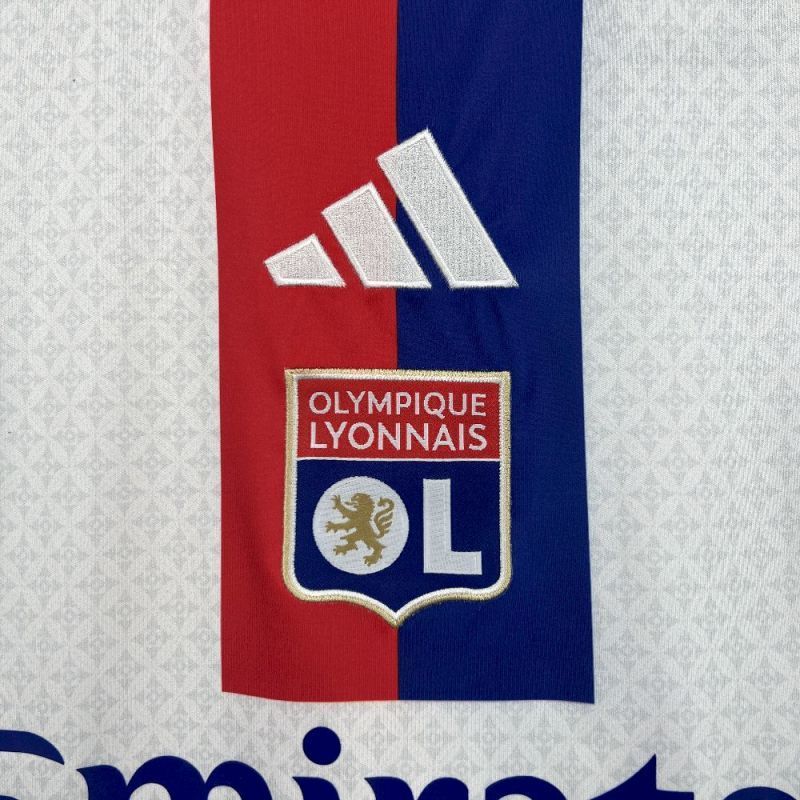 2025-26 Lyon Home Football jersey