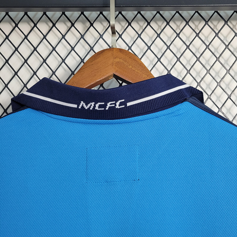 Retro 01-02 Manchester City home   Football jersey retro