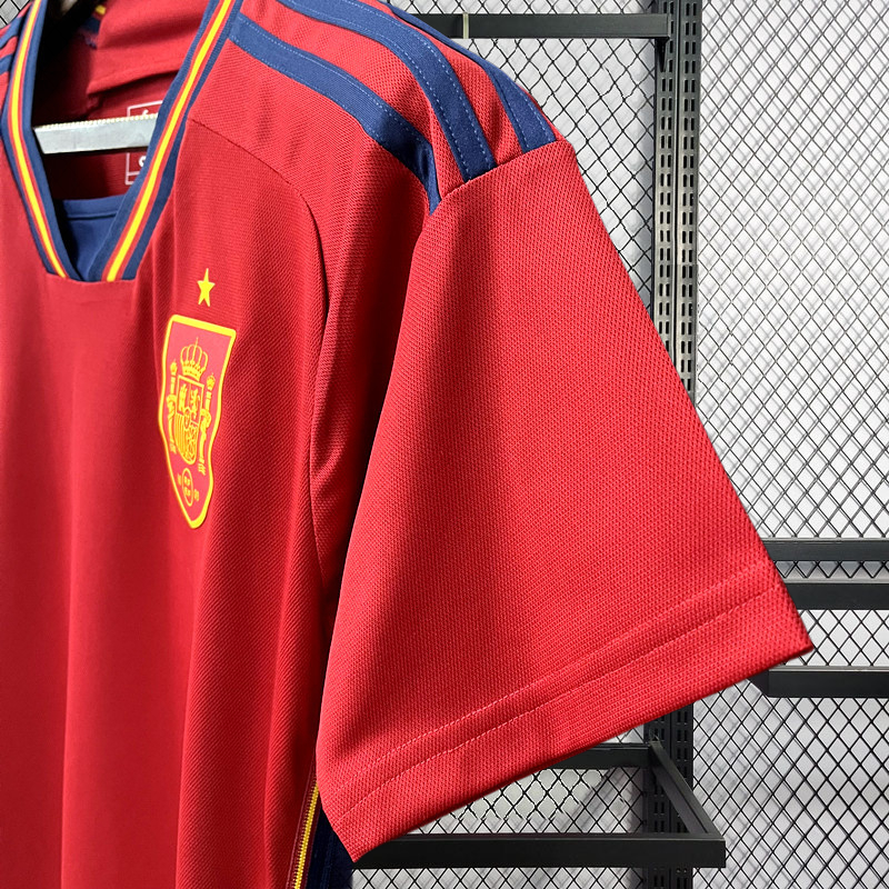 2022-23 Spain Home Football Jersey