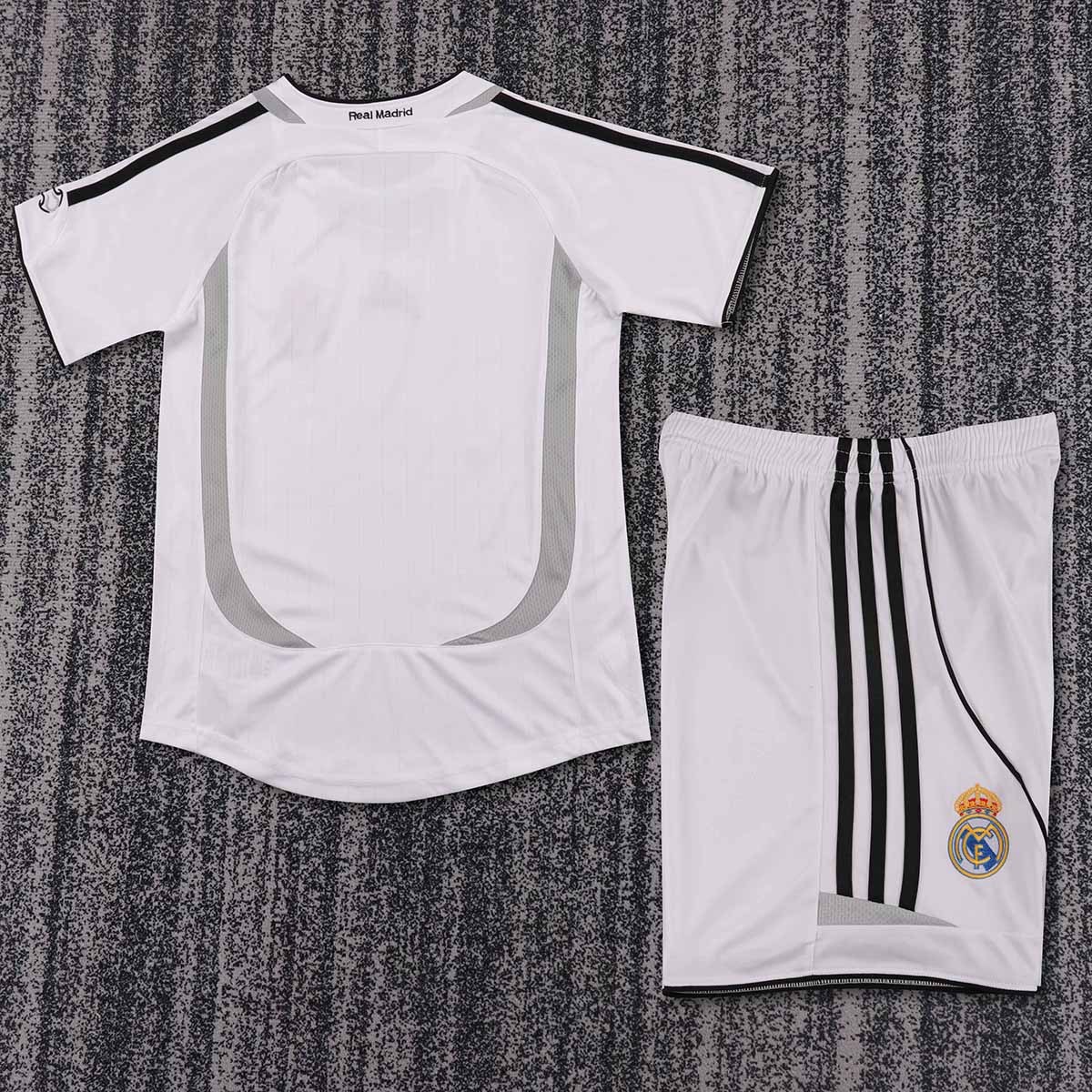 2006-07 Real Madrid Home Retro Kids Soccer Jersey