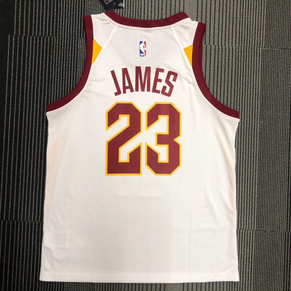 Cleveland Cavaliers White 23 James