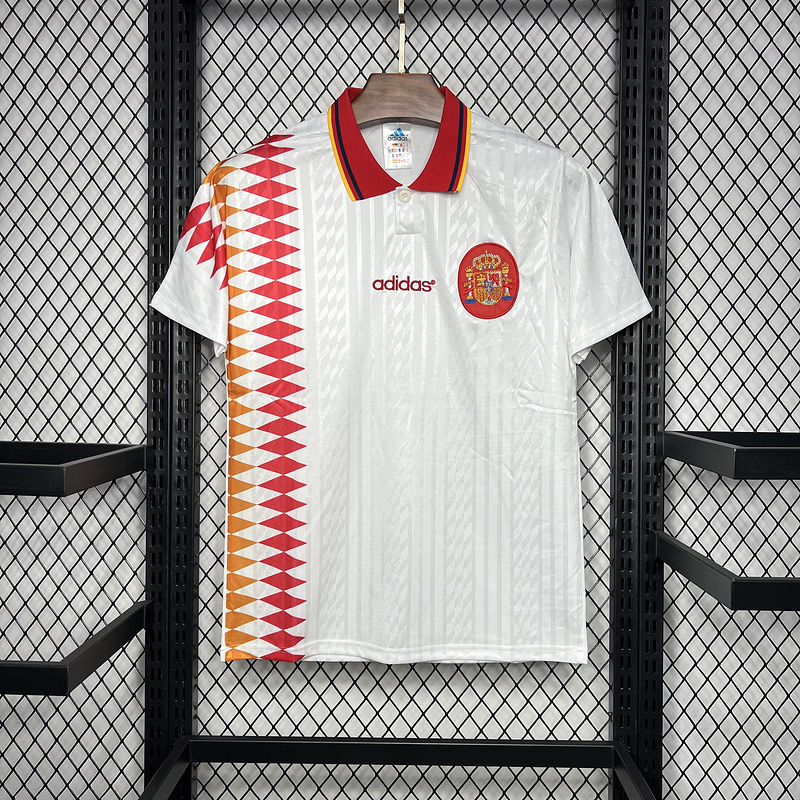 Retro 1994 Spain Away retro football jersey