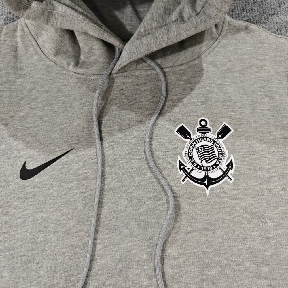 2024-25 Corinthians Grey casual sweater