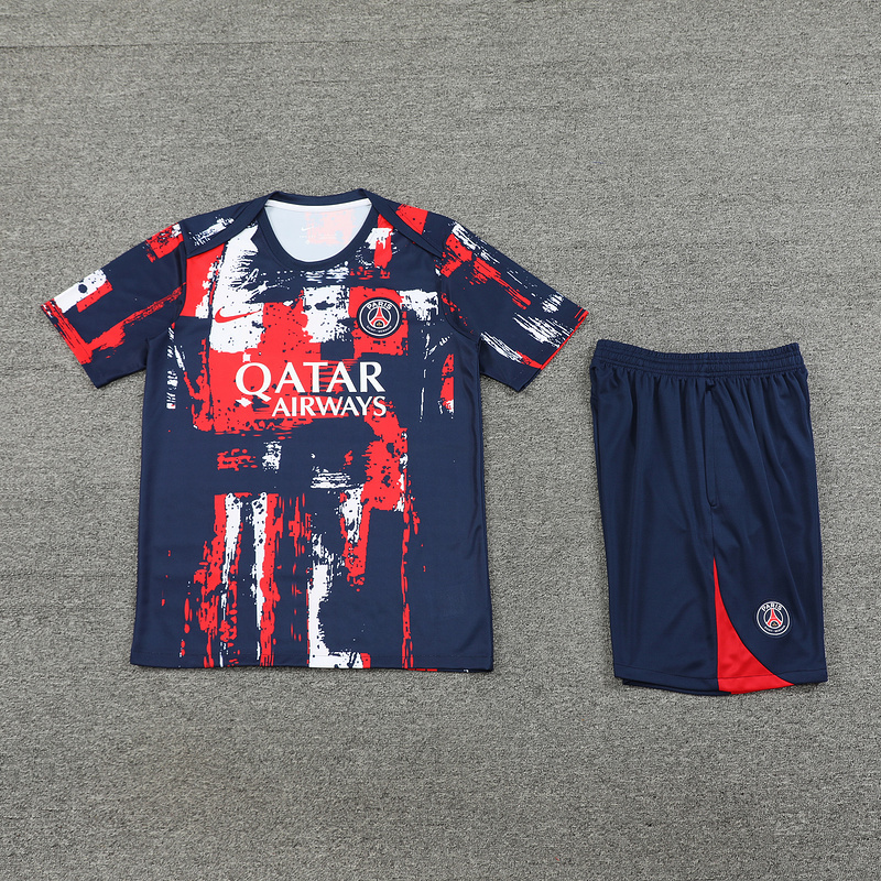 2024-25 PSG short-sleeved training clothes