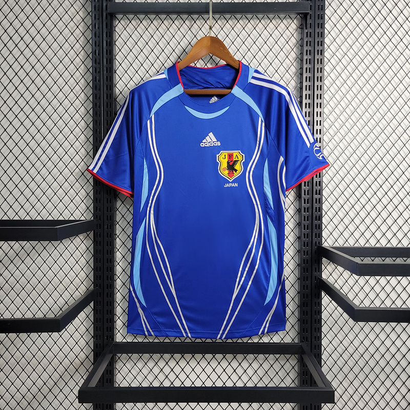 Retro Version 2006 Japan Home   Football jersey retro