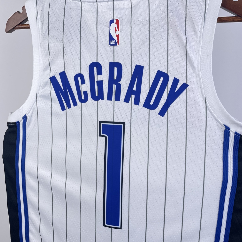 23 Season Orlando Magic Home White 1 McGrady