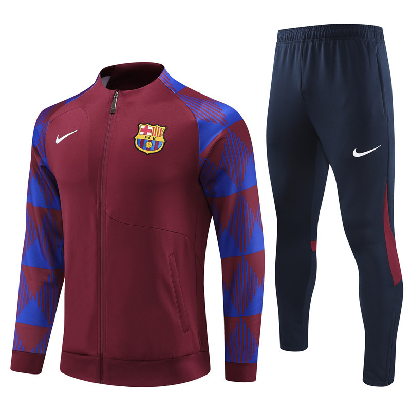 23-24 season Barcelona long-length jacket training suit