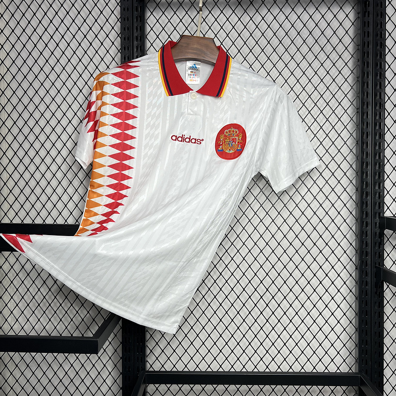 Retro 1994 Spain Away retro football jersey