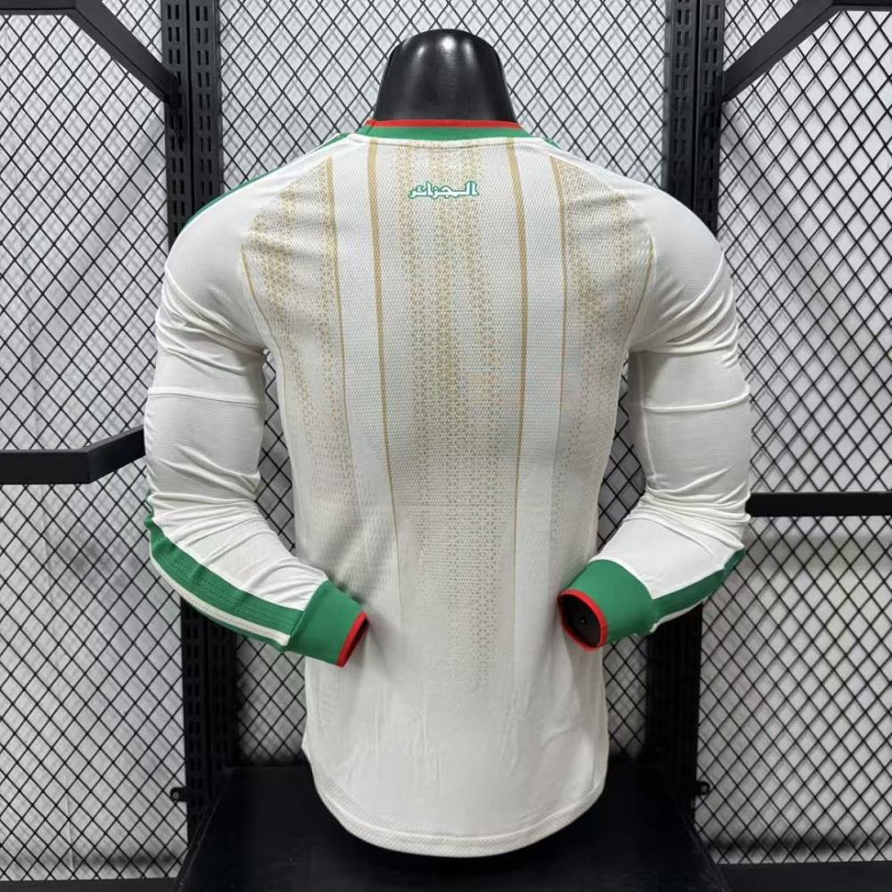 Player 2026 Algeria Home Long sleeves Football jersey