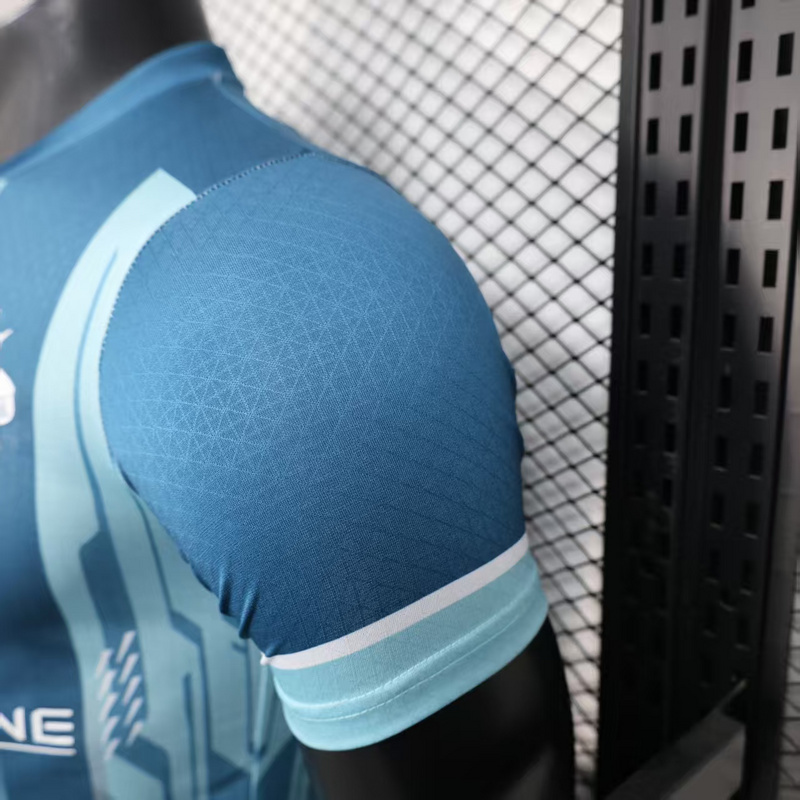 Player 2025-26 Marseille OM Cyan Special EditioFootball jersey