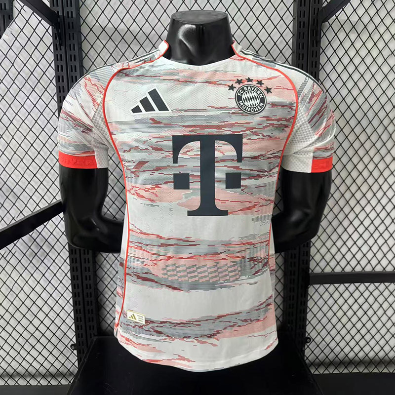 Player 2025-26 Bayern Munchen 2 Away Football jersey