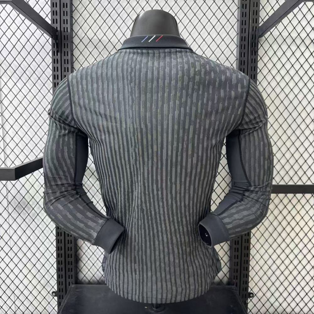 Player 2025-26 PSG Fourth Away Long sleeves Football jersey