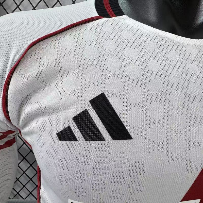 Player 2025-26 River Plate Home Long Sleev Football jersey
