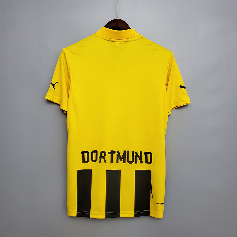 Retro Dortmund 12-13 home   Football jersey retro