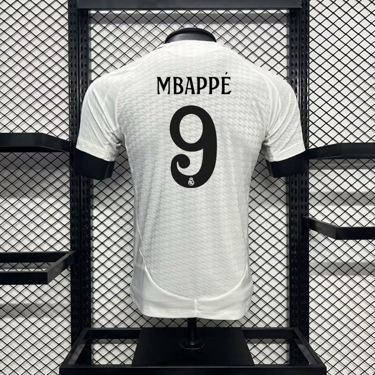Real Madrid 2024-25 Home Jersey Player Version MBAPPE MODRIC VINI JR. BELLINGHAM CARVAJAL Football jersey