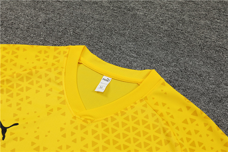 23-24 Short Sleeve Training Wear Multi-Yellow