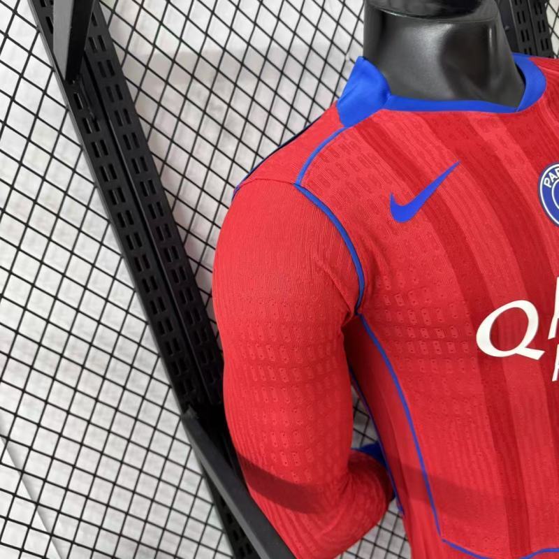 Player 2026 PSG Third Away Long sleeves Football jersey