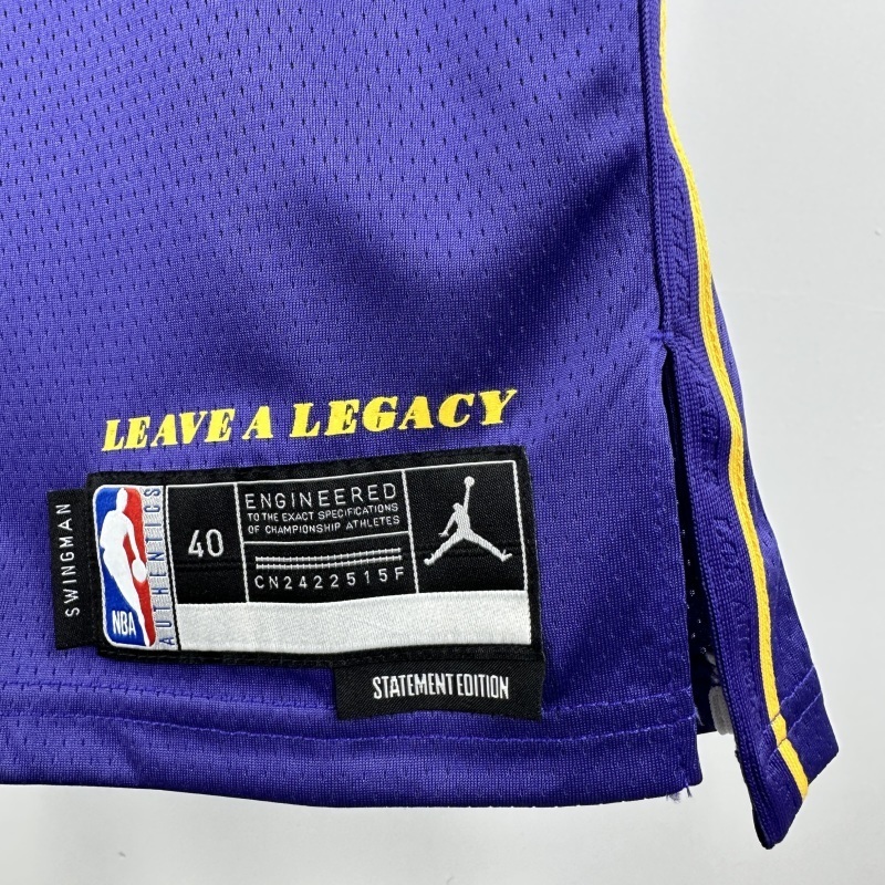 2026 NBA Lakers 23 JAMES Basketball Jersey