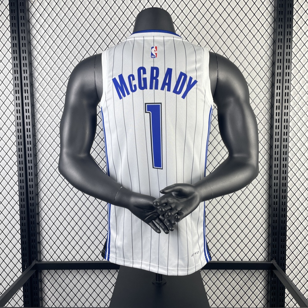 23 Season Orlando Magic Home White 1 McGrady