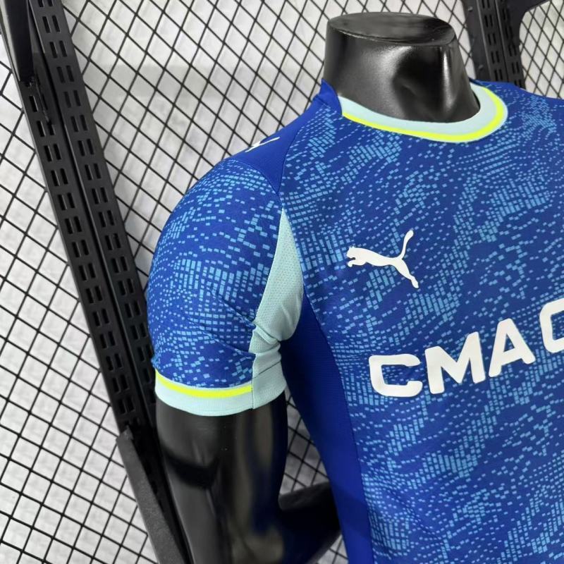 Player 2025-26 Marseille OM Third Away football jersey