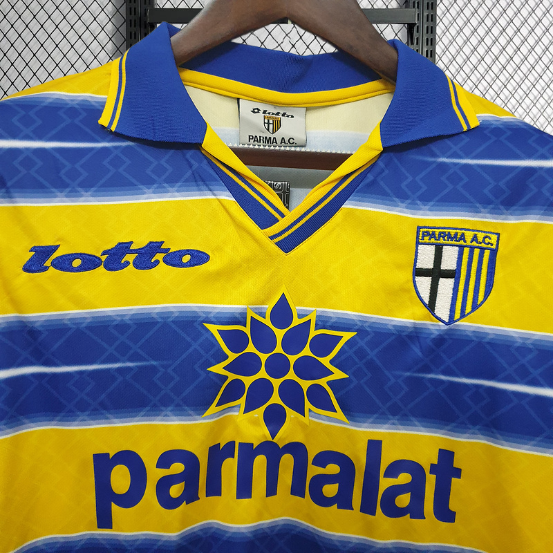 retro 1998-99 Parma Home retro football jersey