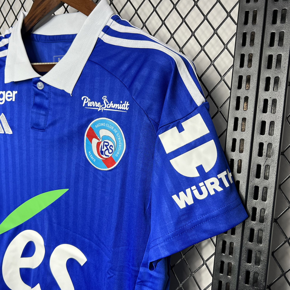 2024-25 RC Strasbourg Alsace Home Football jersey