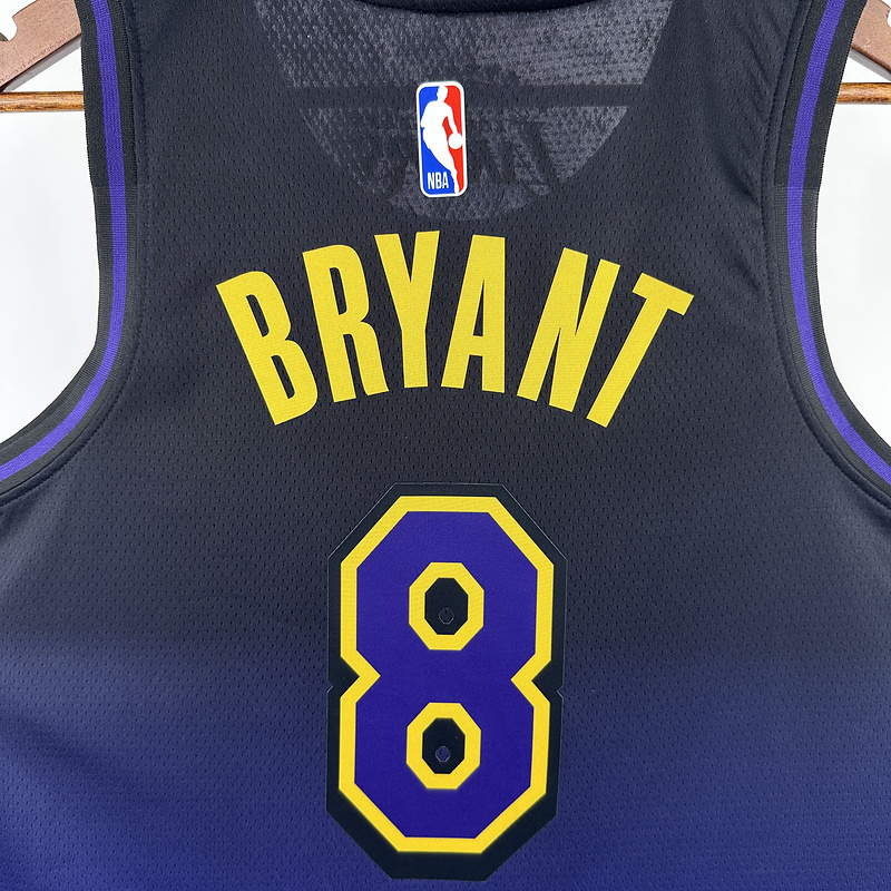 2025 NBA Lakers 8 BRYANT Basketball Jersey