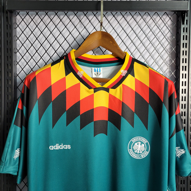 Retro 1994 Germany away   Football jersey retro