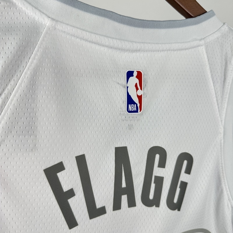 2025 NBA Dallas Mavericks 32 FLAGG Basketball Jersey