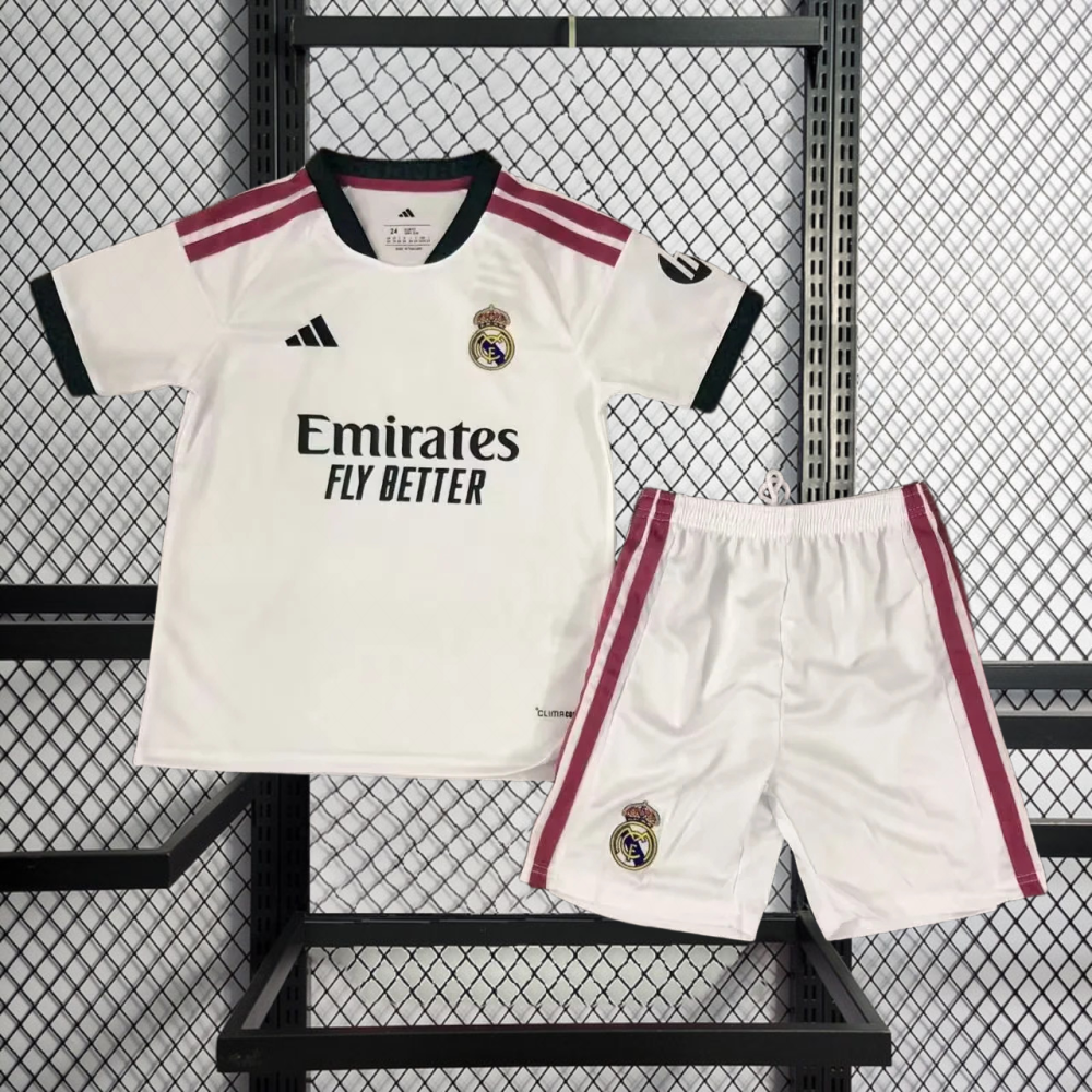 2026-27 Real Madrid Home Kids Football jersey