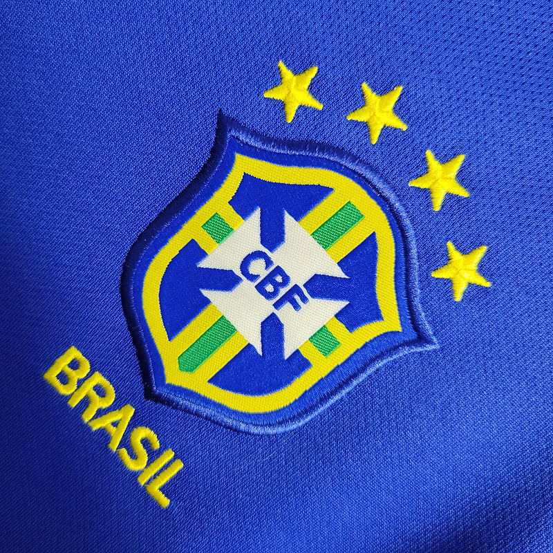 Retro 2002 Brazil away RONALDO R.CARLOS KAKA Ronaldinho Football jersey retro