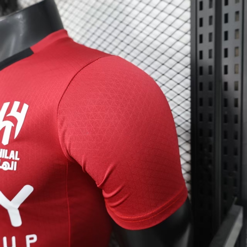 Player 2025-26 Al Hilal Red Football jersey