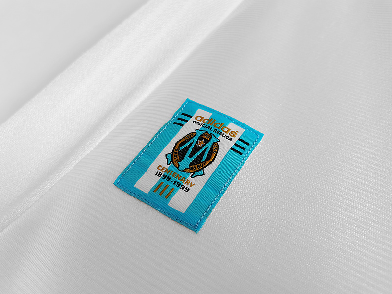Retro 1998-99 Marseille Home yellow Football jersey retro
