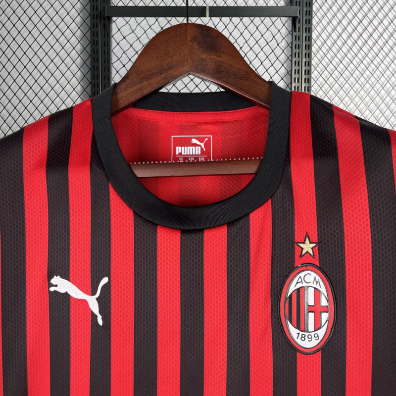 Retro 2019-20 AC Milan Home football jersey Retro