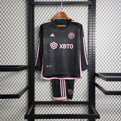 23-24 Kids Intermiamicf Away Long Sleeve